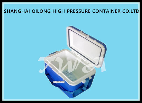 중국 16L HS713C 얼음 냉각기 상자 백색 정상 및 블루 박스 380×250×346 Mm 협력 업체