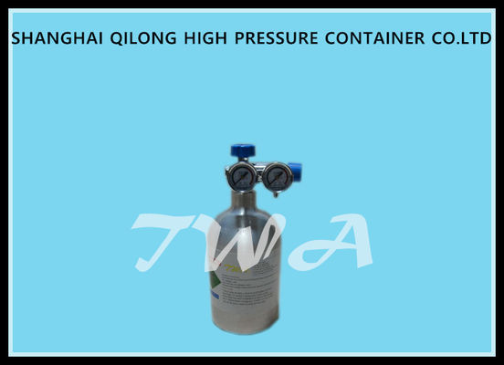중국 의학 알루미늄 빈 가스 봄베/부탄 가스 병 LW-YOY 0.4L 협력 업체