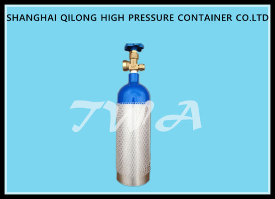중국 1.68L 점 이산화탄소 음료 알루미늄 가스 봄베 139bar/2015psi 협력 업체