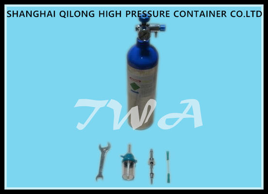 중국 -3AL 0.51L 사용 이산화탄소 음료를 위한 알루미늄 가스 봄베 안전 가스 봄베 고압을 점을 찍으십시오 협력 업체