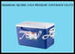 튼튼한 백색 정상 및 파란 얼음 냉각기 상자, 강한 짐 방위 수용량 플라스틱 냉각기 상자 협력 업체